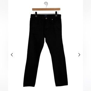 Khaite Black Straight-Leg Jeans